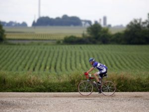 Riders braved the first ever gravel loop on Day 2 of RAGBRAI.