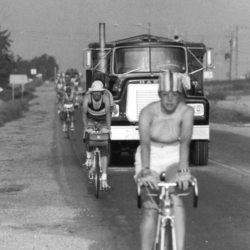 RAGBRAI I bike riders