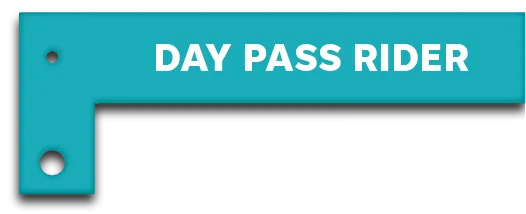 Day Pass Rider wristband
