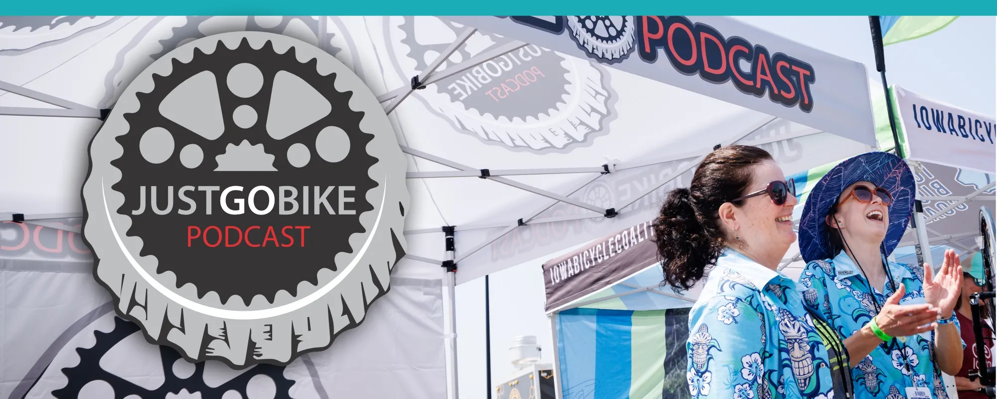 AP and Kathy at JustGoBike tent