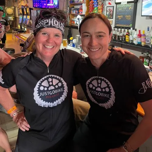 Murph and AP - JustGoBike twins