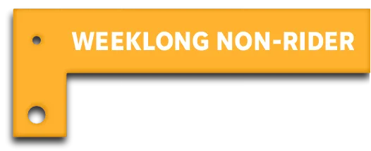 Weeklong Non-Rider wristband