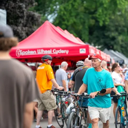RAGBRAI expo bike shops