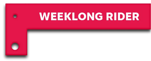 Weeklong Pass Rider wristband