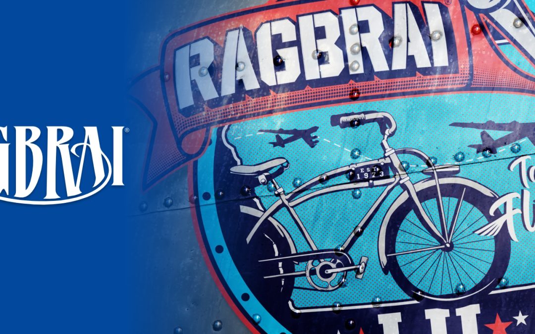 RAGBRAl reveals logo for 2025 ride – “Take Flight!”