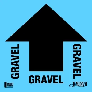 blue gravel sign