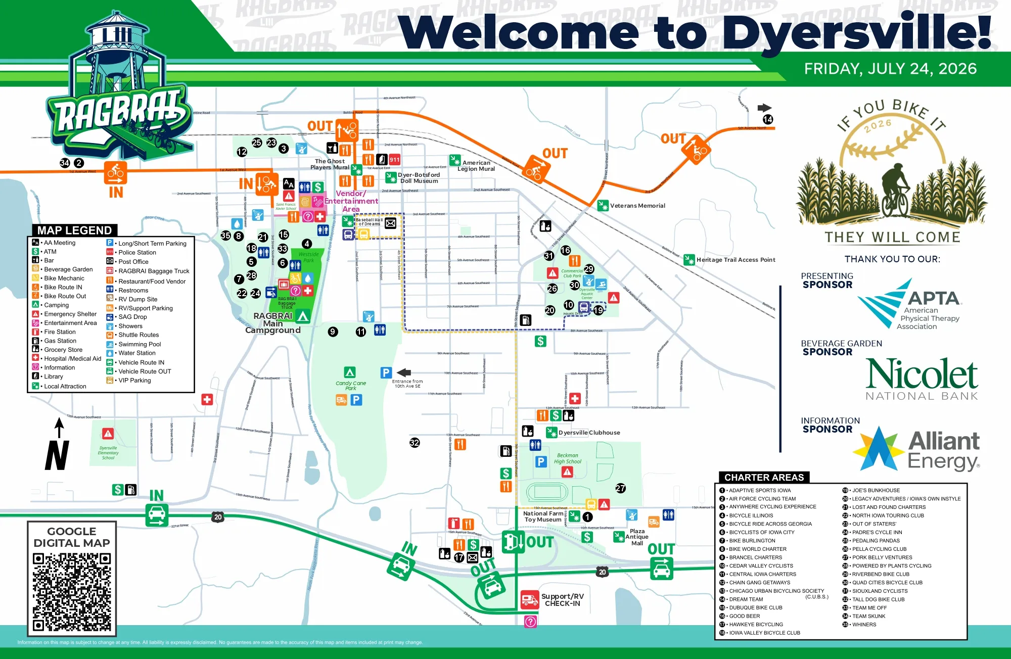 Dyersville_Town Town and Vendor Maps
