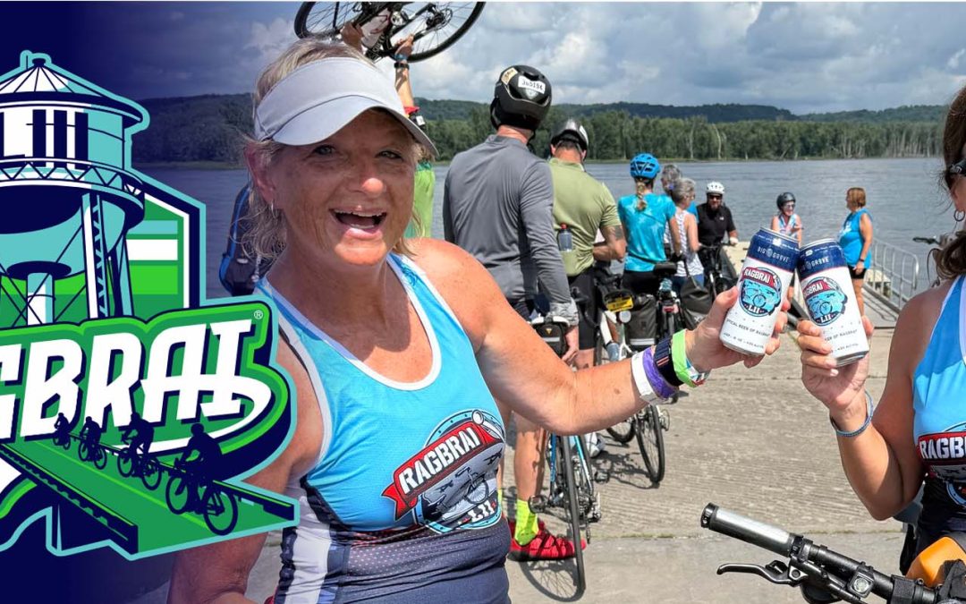 Cheers! Big Grove is the Official Beer of RAGBRAI